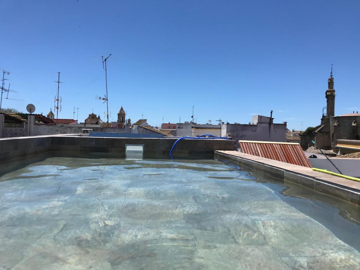 Casa Palacio En Jerez De La Frontera Con Piscina Privada Exteriör bild